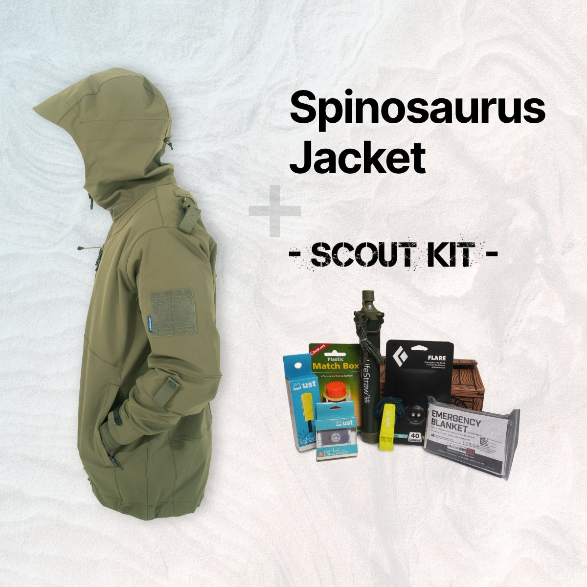 Spinosaurus Jacket