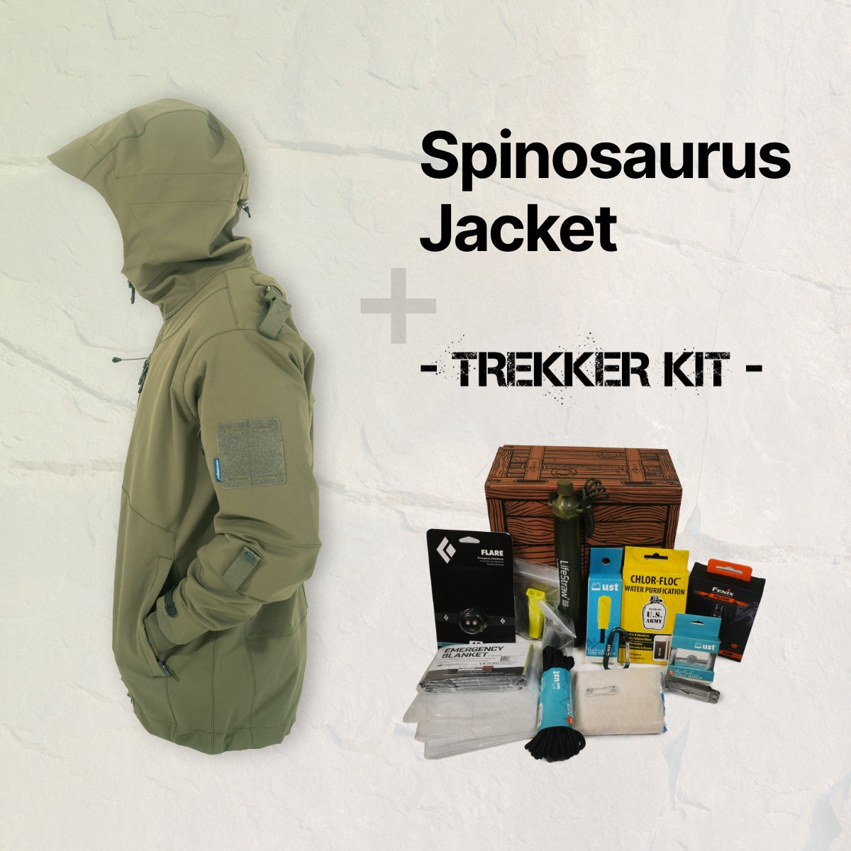 Spinosaurus Jacket