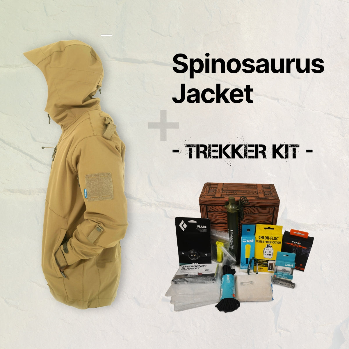Spinosaurus Jacket